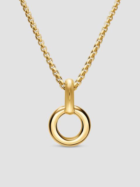 DAVID YURMAN Women's Amulet Holder in 18K Yellow Gold, 20.3MM - Gold