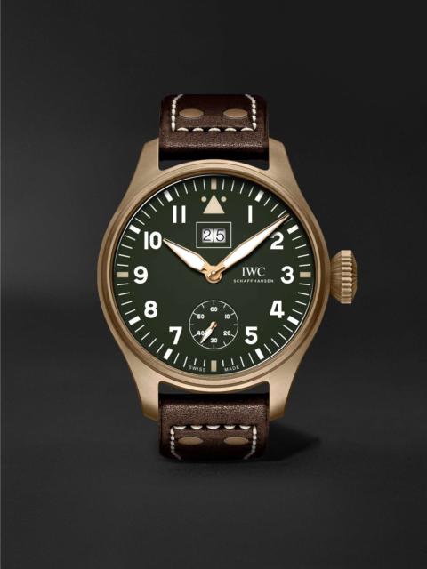 IWC Schaffhausen Big Pilot's Big Date Spitfire ‘Mission Accomplished’ Limited Edition Hand-Wound 46.2mm Bronze and Le