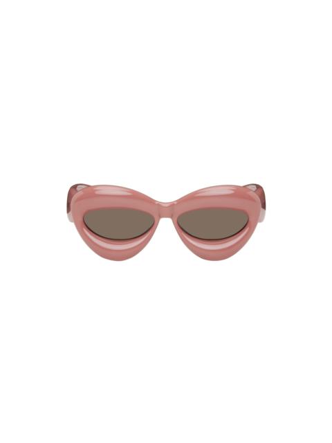 Loewe Pink Inflated Cat-Eye Sunglasses