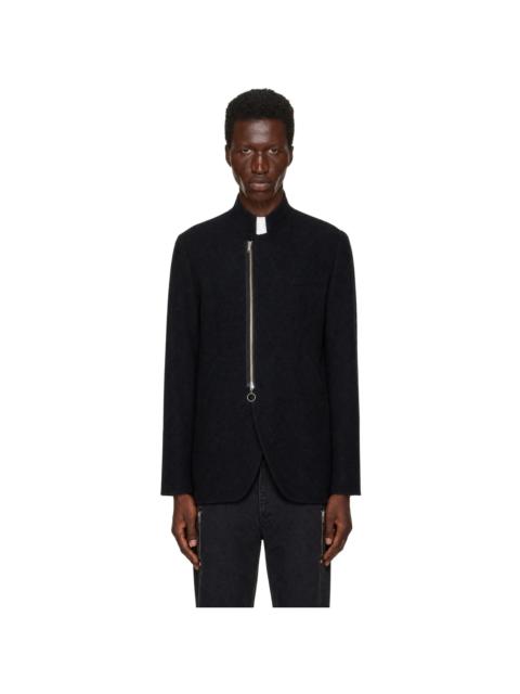 UNDERCOVER Black Zip Blazer