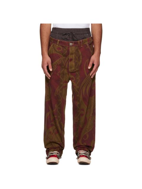 Vivienne Westwood Brown Builder Jeans