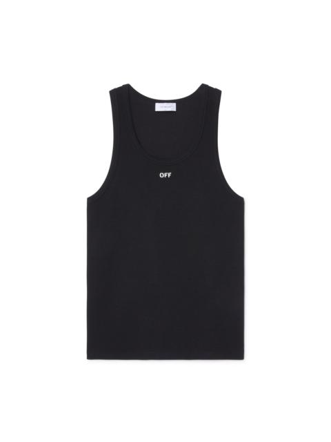 Off-White Off Stamp Rib Tanktop