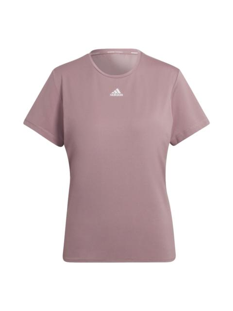 adidas (WMNS) adidas WTR Aeroready T-Shirt 'Purple' HG0253