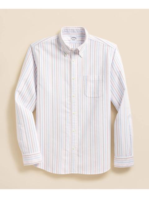 Brooks Brothers Friday Shirt, Oxford Multi Stripe