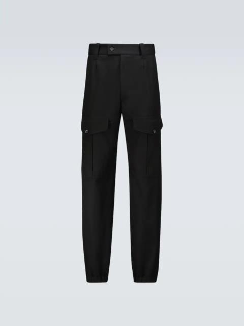 Alexander McQueen High-waisted cargo pants