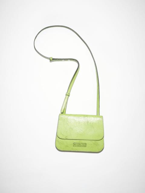 Acne Studios Platt crossbody bag - Lime green