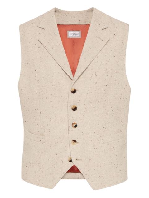 button-fastening waistcoat