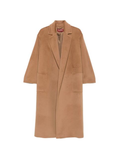 Max Mara belted virgin wool coat
