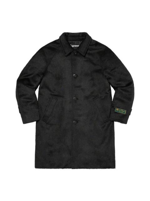 Supreme Supreme Alpaca Overcoat 'Black' SUP-FW21-336