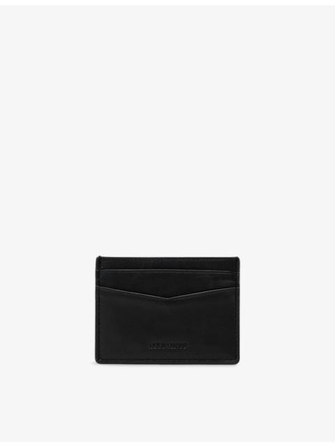 ALLSAINTS Delph Embossed Leather Card Holder