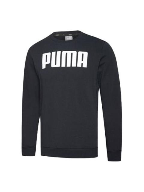 PUMA Logo Alphabet Round Neck Black 855227-01