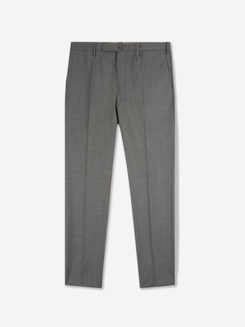 SLOWEAR Slim fit tropical wool trousers