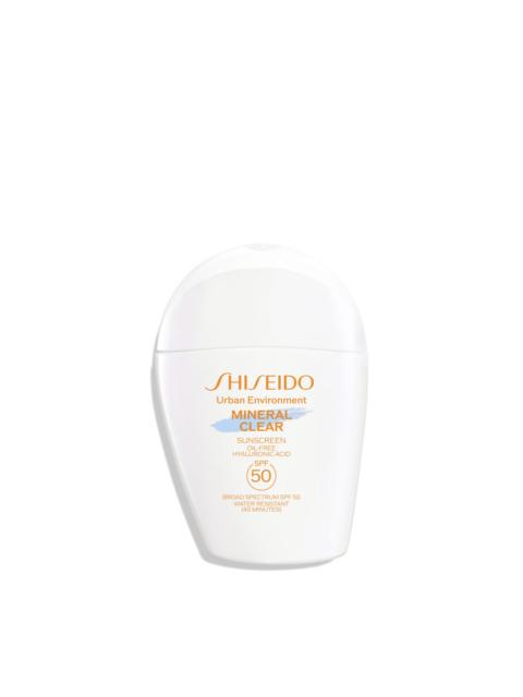 Shiseido Urban Environment Mineral Clear Sunscreen SPF 50