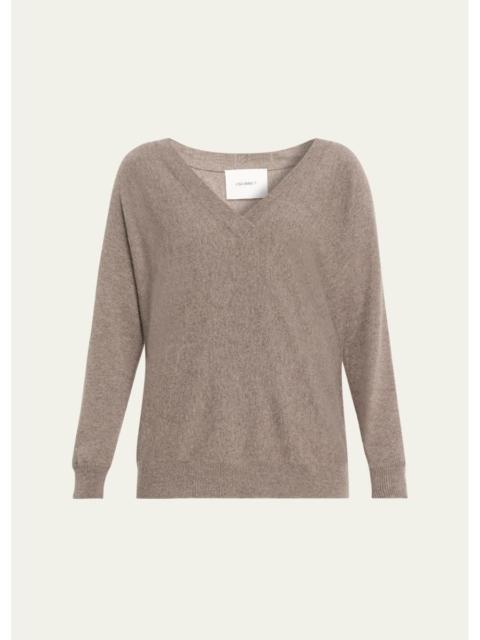 LISA YANG Kenny Cashmere V-Neck Sweater