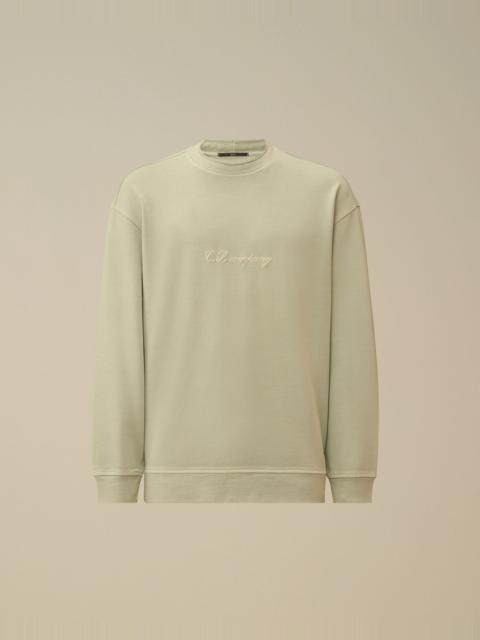 C.P. Company Combed Jersey 10/2 Boxy Mockneck Sweatshirt