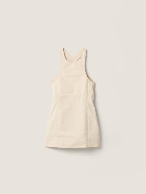 Miu Miu Old gabardine mini-dress