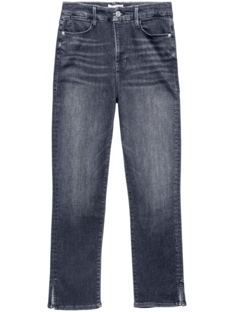 FRAME Le Super High straight-leg jeans