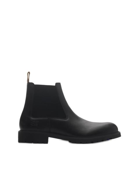 Burberry leather Chelsea boots