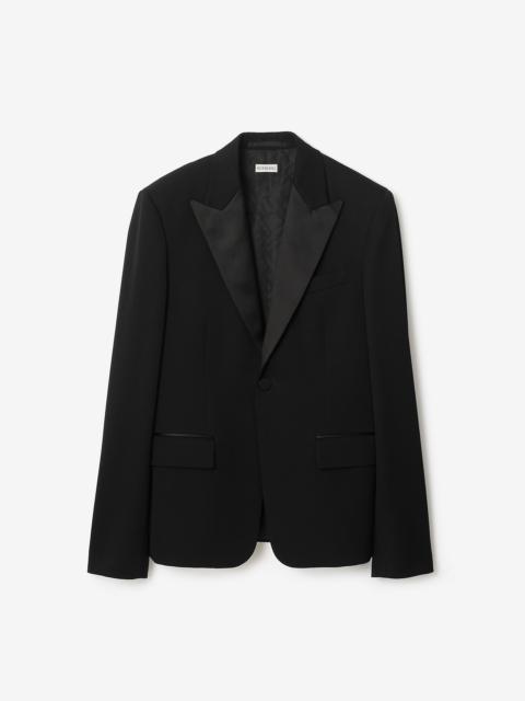 Grain de Poudre Wool Tuxedo Jacket