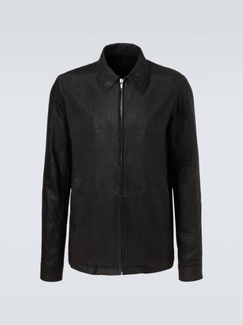Rick Owens Brad suede jacket