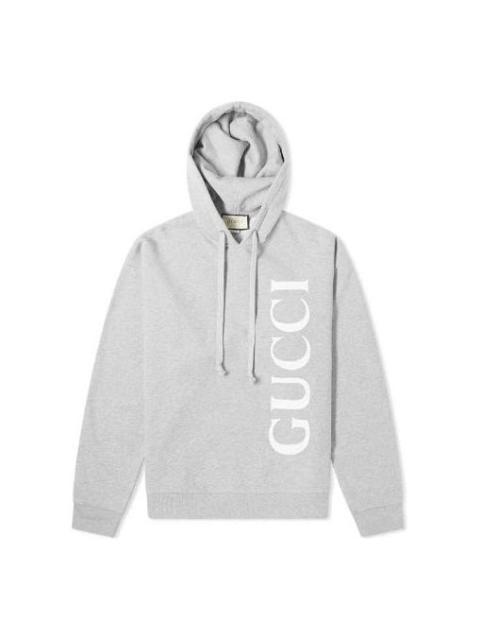 GUCCI Gucci print hooded sweatshirt