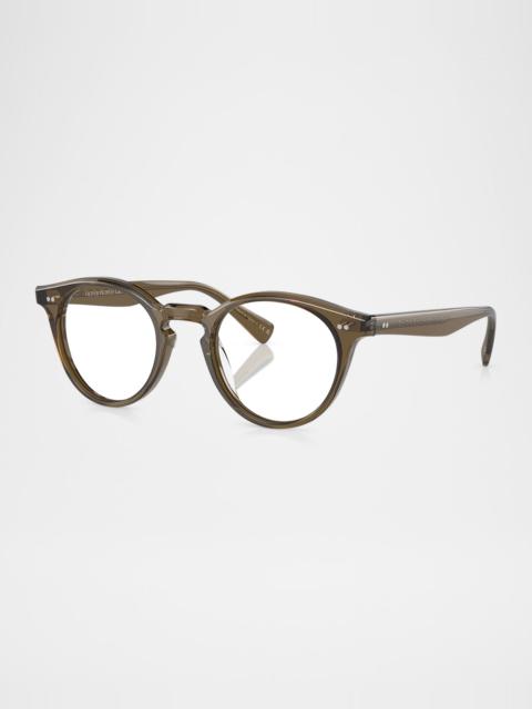 Oliver Peoples Round Acetate Optical Glasses