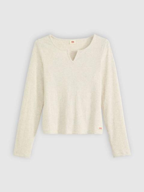 Levi's DRY GOODS WOMEN'S SUPERSOFT LONG-SLEEVE TEE