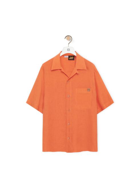 Loewe Bowling shirt in linen