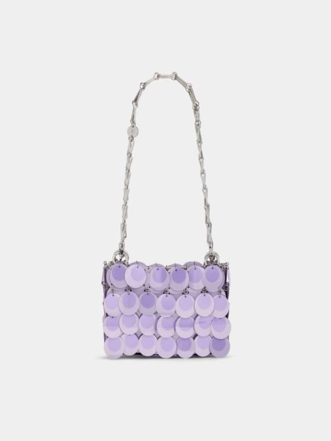 rabanne LILA SPARKLE NANO BAG