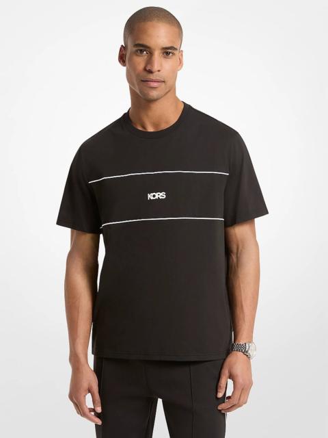 MICHAEL KORS Logo Cotton Jersey T-Shirt