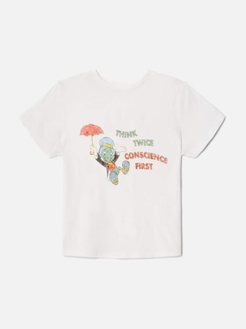 RE/DONE Classic "Jiminy Cricket" Tee - Vintage White