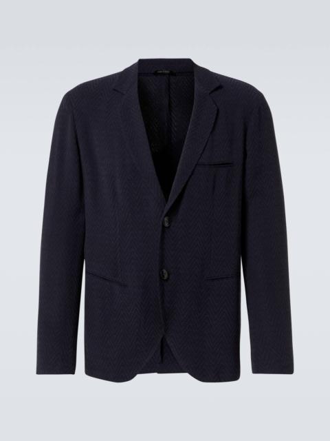 GIORGIO ARMANI SIngle-breasted blazer