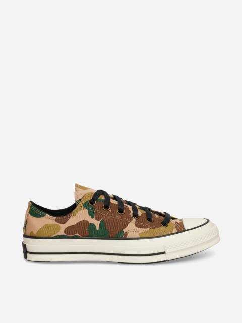 Converse Chuck 70 Low Archival Camo Sneakers Warm Quarry / Creeping Forest
