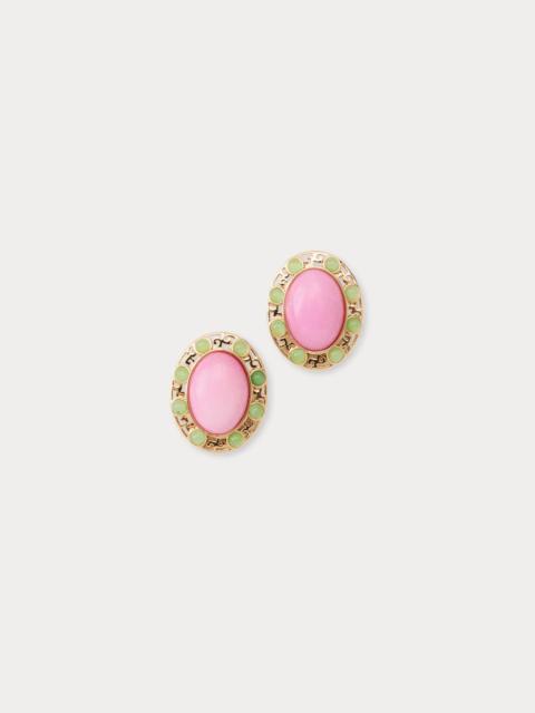 Lilly Pulitzer Via Palm Earrings