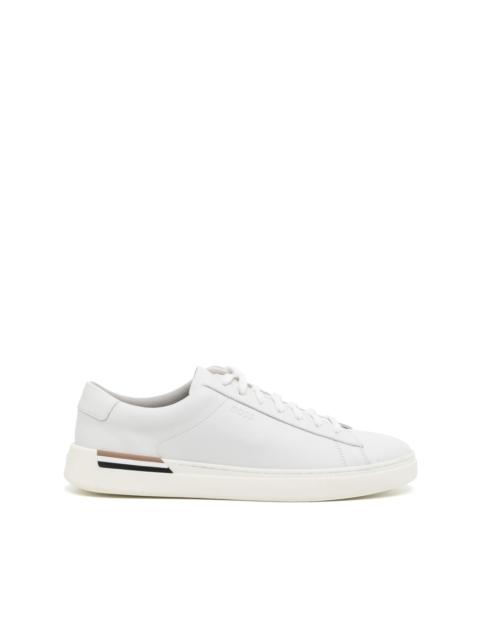 BOSS lace-up leather sneakers
