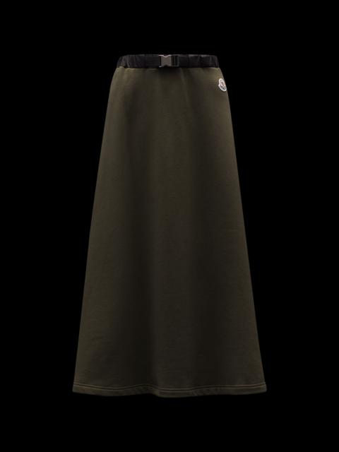 Moncler Moncler Fleece Midi Skirt