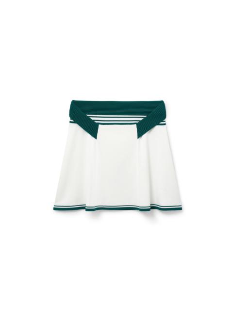 Draped Tennis Skirt