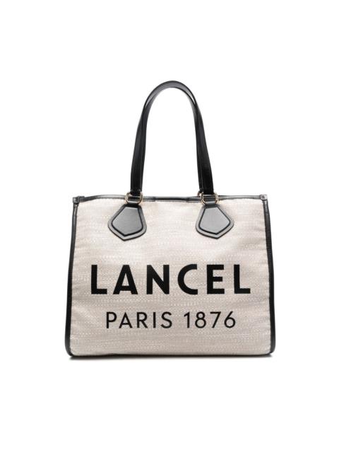 LANCEL logo-print tote bag
