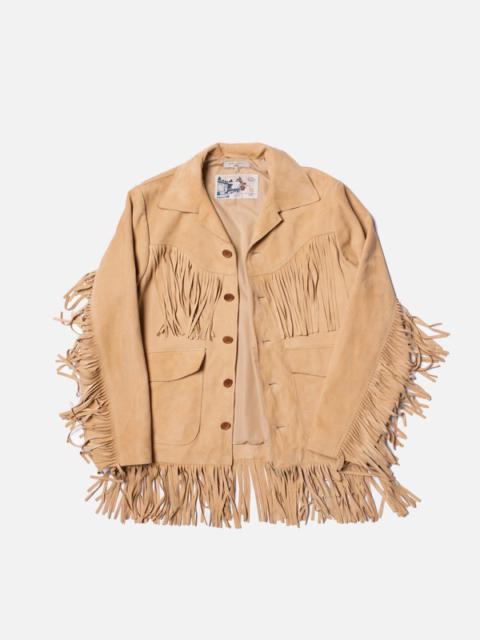 Nudie Jeans Frans Fringed Suede Jacket