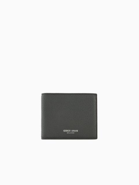 GIORGIO ARMANI BIFOLD LEATHER WALLET
