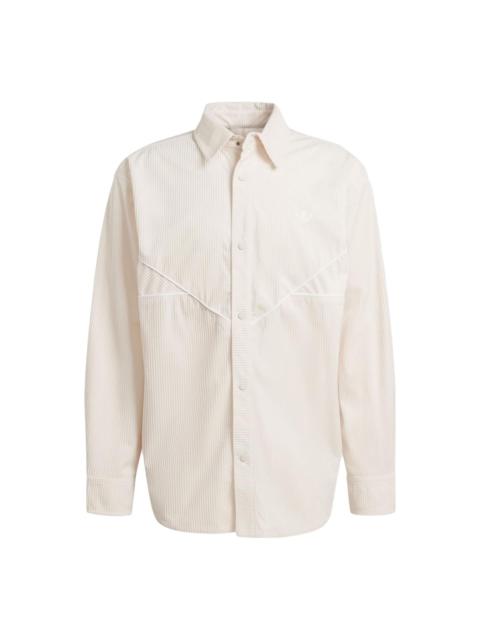 adidas originals Adicolor Seasonal Corduroy Shirt 'White' IM4444