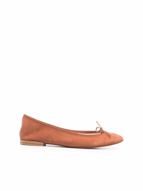 bow detail ballerina shoes