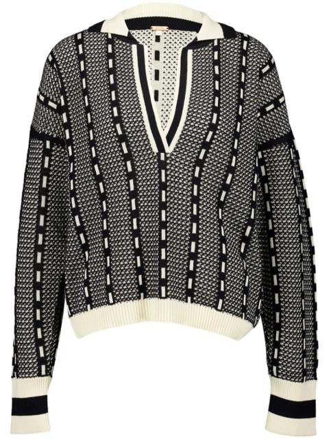 Johanna Ortiz geometric-print jumper