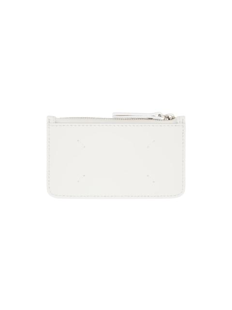 Maison Margiela White Four Stitches Card Holder