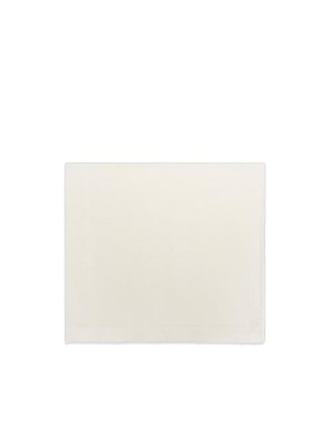ELISABETTA FRANCHI feather-themed lurex foulard scarf
