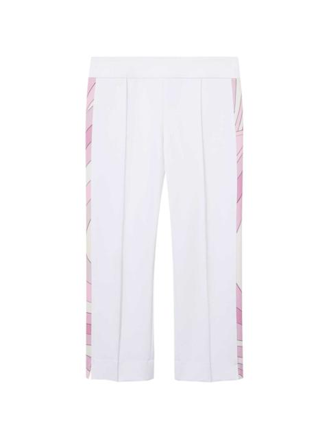 PUCCI Iride-print cropped trousers