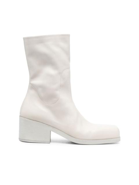 Marsèll square-toe calf-leather boots