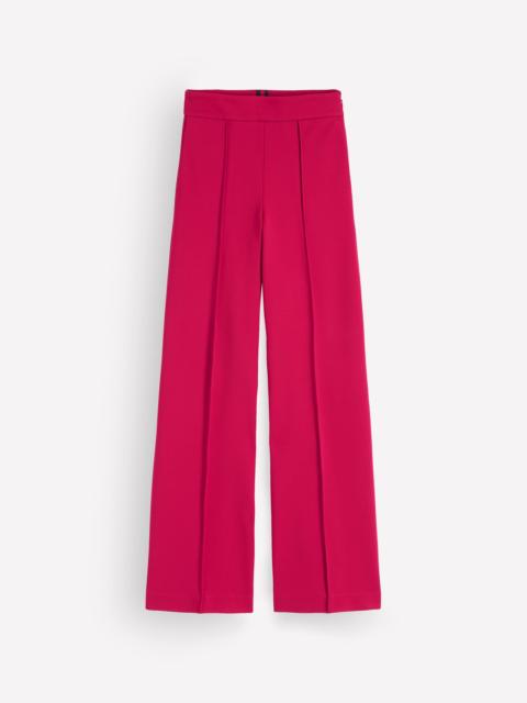 BODEN Straight Leg Ponte Pants-Pomegranate