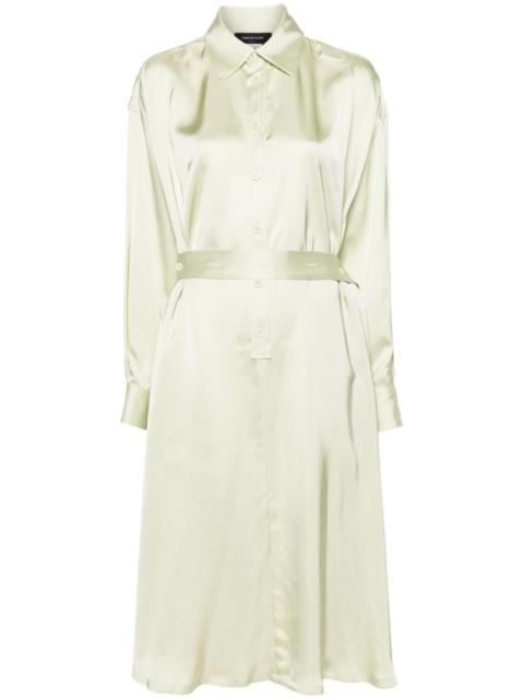 FABIANA FILIPPI belted midi shirtdress