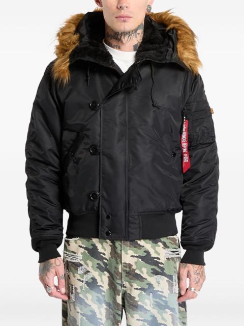 ALPHA INDUSTRIES zip-fastening jacket